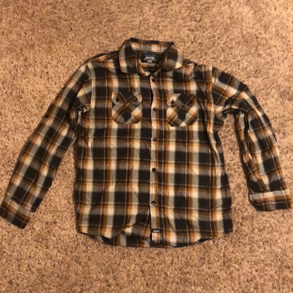 Plaid button up shirt